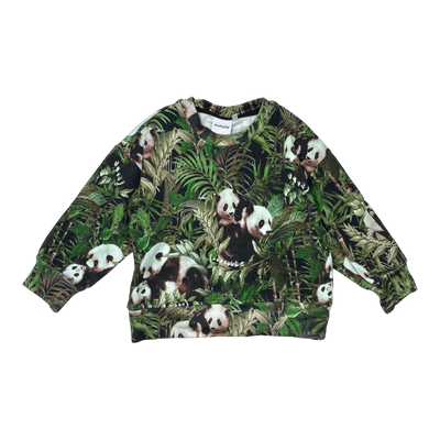 Metsola sweatshirt, panda | 74/80cm