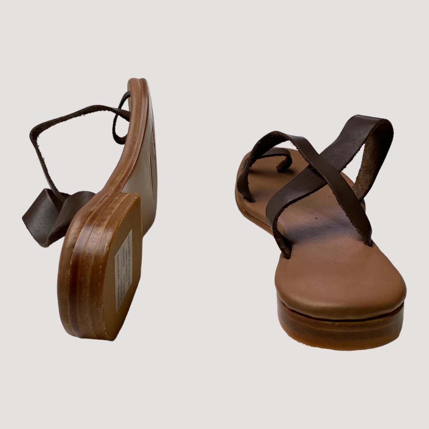 Carla sandals, coffee | 38