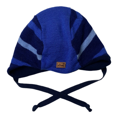 Kivat wool beanie, blue | 5-10yrs