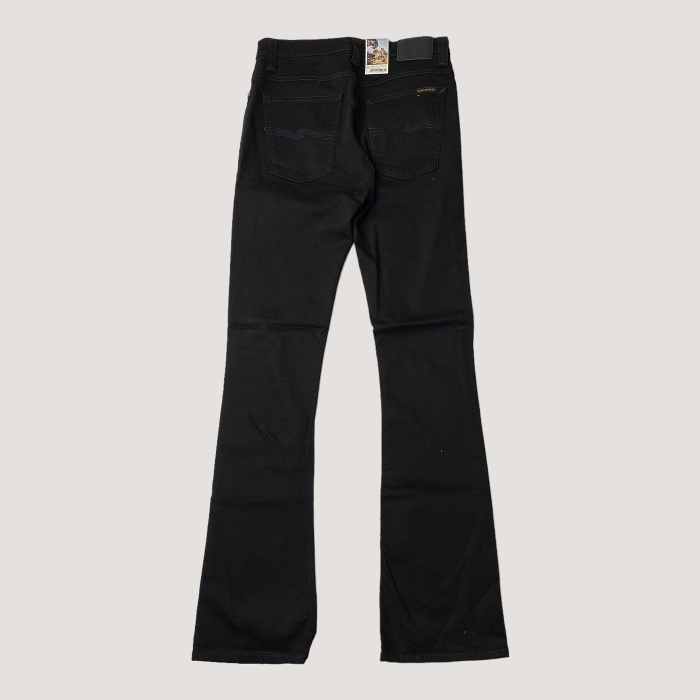 Nudie Jeans bootcut jeans, black | women 32/34