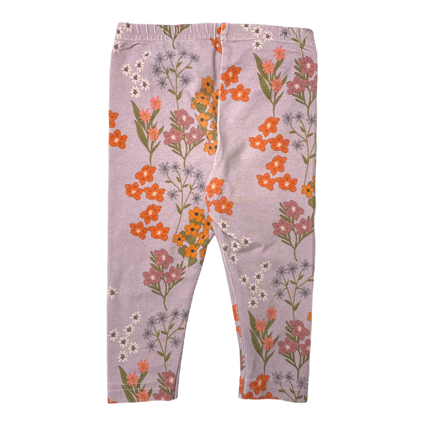 Metsola leggings, flowers | 74/80cm