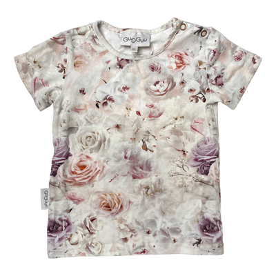 Gugguu t-shirt, flowers | 92cm