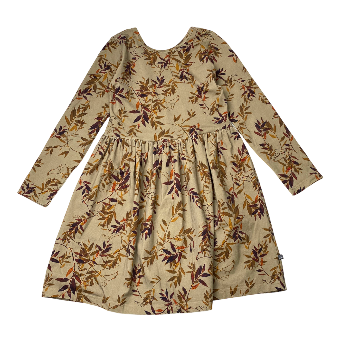 Kaiko dress, leaves | 134/140cm