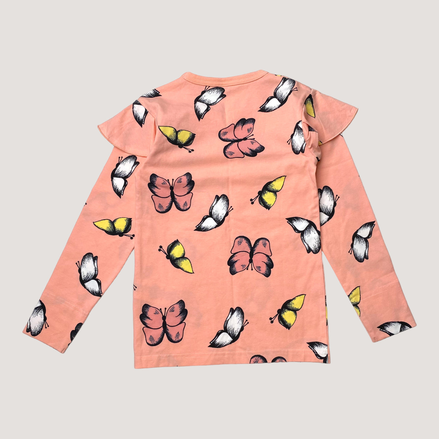 Blaa shirt, butterfly | 110/116cm