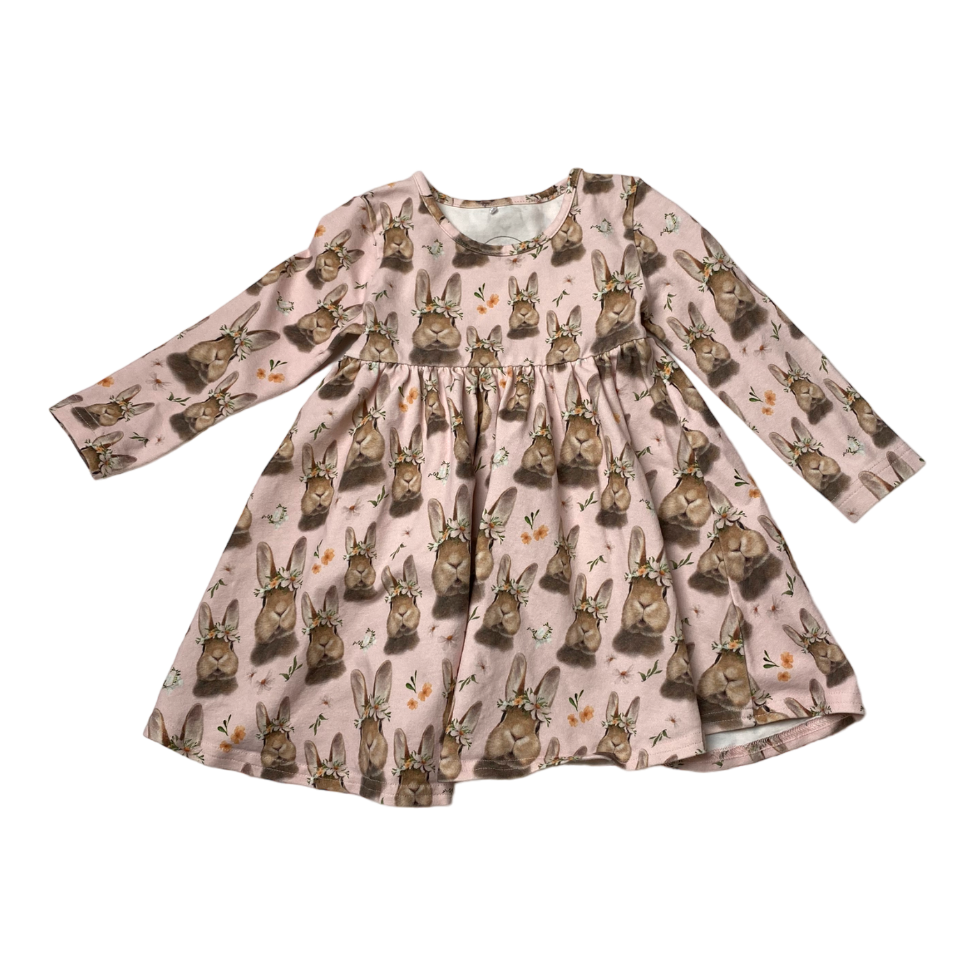 Metsola dress, bunny | 74/80cm