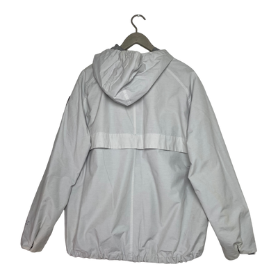 Halti liuska windbreaker jacket, white | woman 44