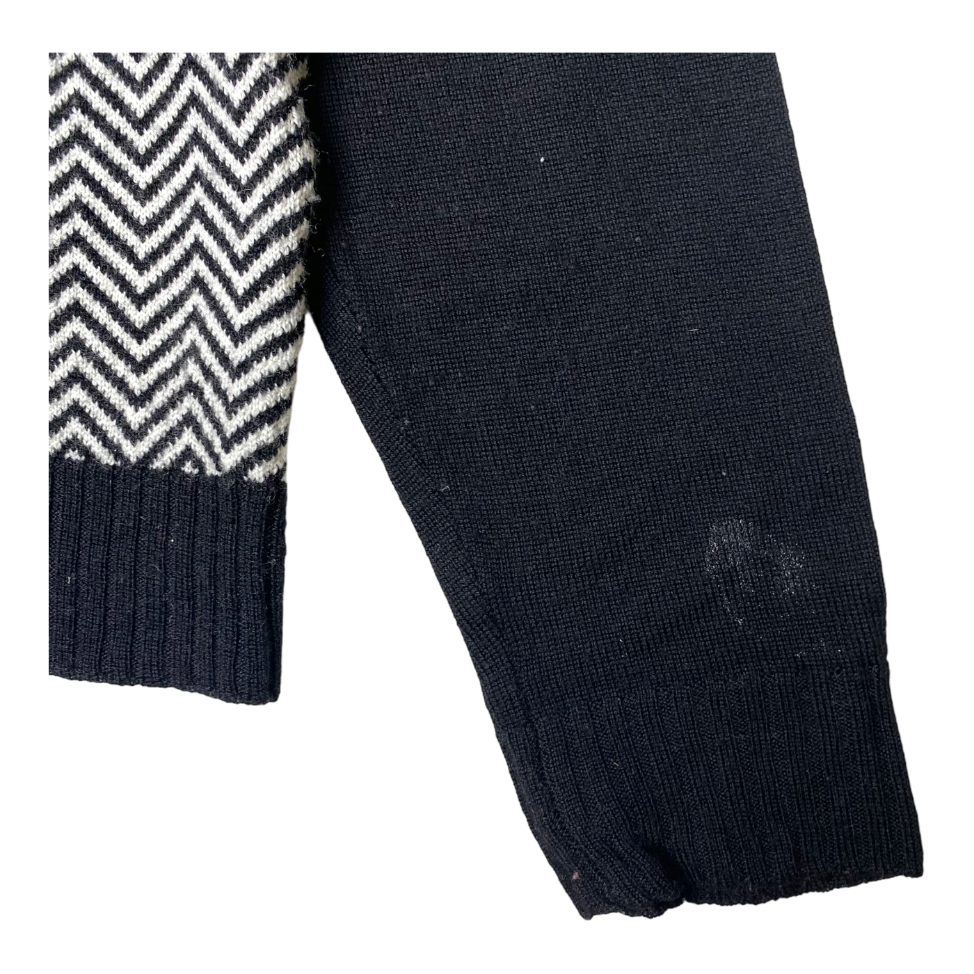 Reima wool zip up, black | 140cm