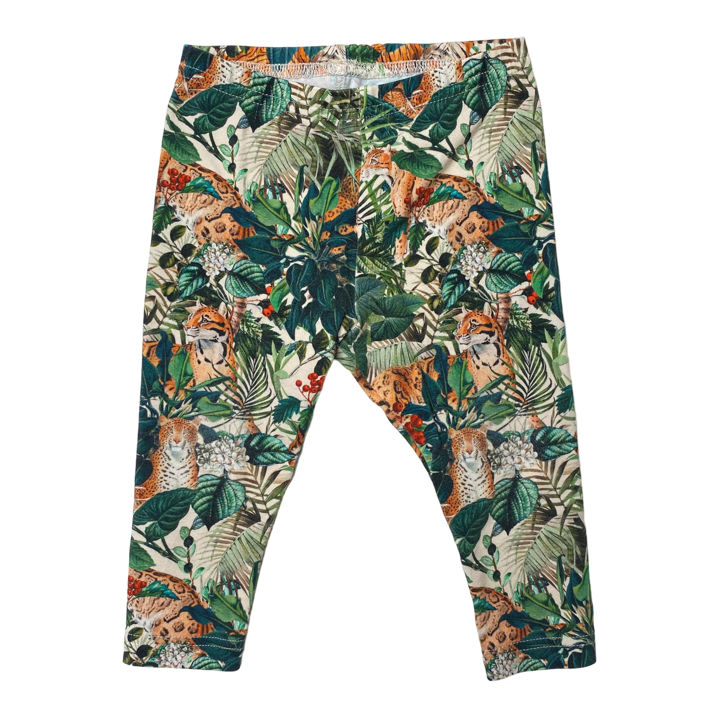 Metsola leggings, jungle | 74/80cm