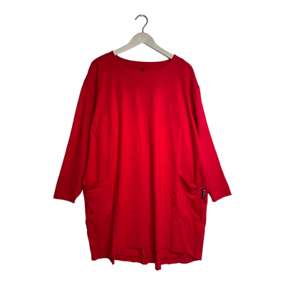 Ommellinen lea tunic, rasberry | woman M