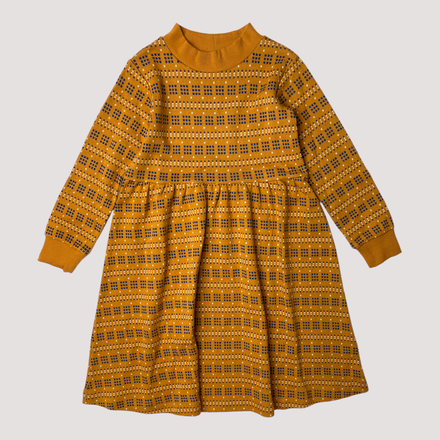 knit dress, orange | 98/104cm