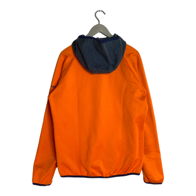 Halti softshell fleece, orange/grey | woman L