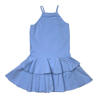 Gugguu spagetti frilla dress, baby blue | 140cm