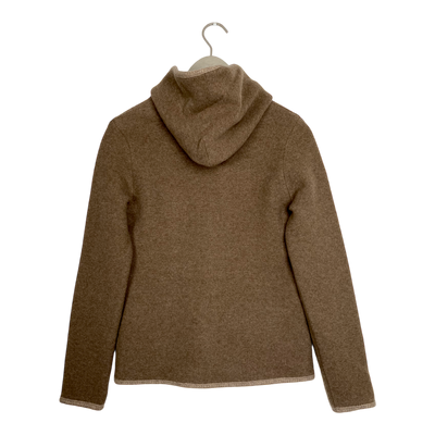 Stapf Malwine knit hoodie, golden brown | woman L