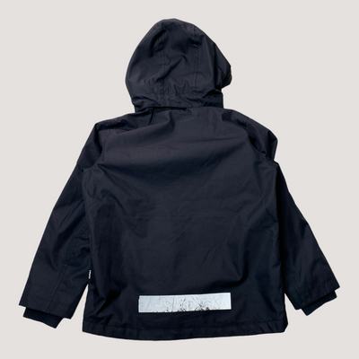 Molo casper mid season jacket, black | 116cm