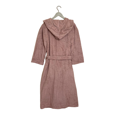 Papu hooded bath robe, dusty pink | woman XS/S
