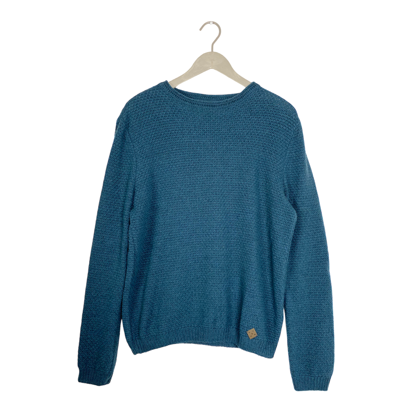 Stapf Nordwin knitted sweater, teal | man M