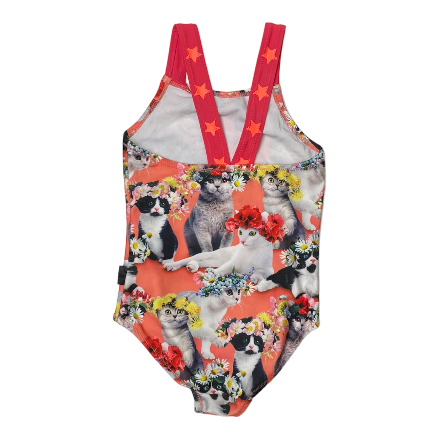 Molo nakia swimsuit, flower power cats | 98cm