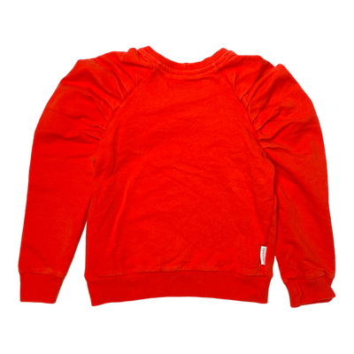 Gugguu sweatshirt, red | 104cm