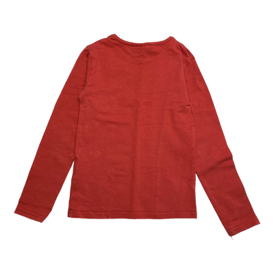 Gugguu shirt, tomato | 110cm