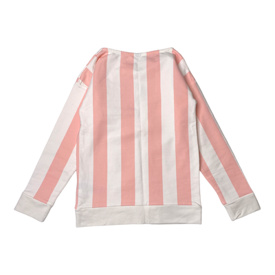 Blaa sweatshirt, stripes | 122/128cm