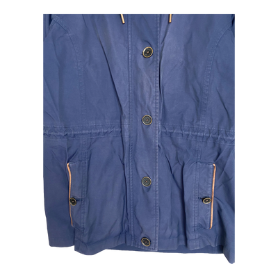 Timberland midseason parka, blue | woman M