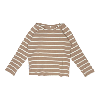 Metsola rib shirt, stripes | 104cm