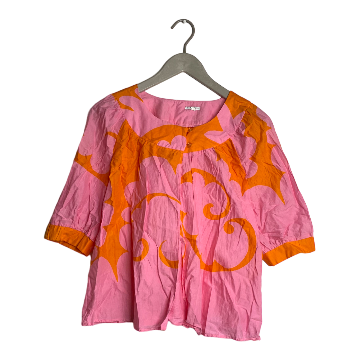 Marimekko blouse, pink/orange | woman 36