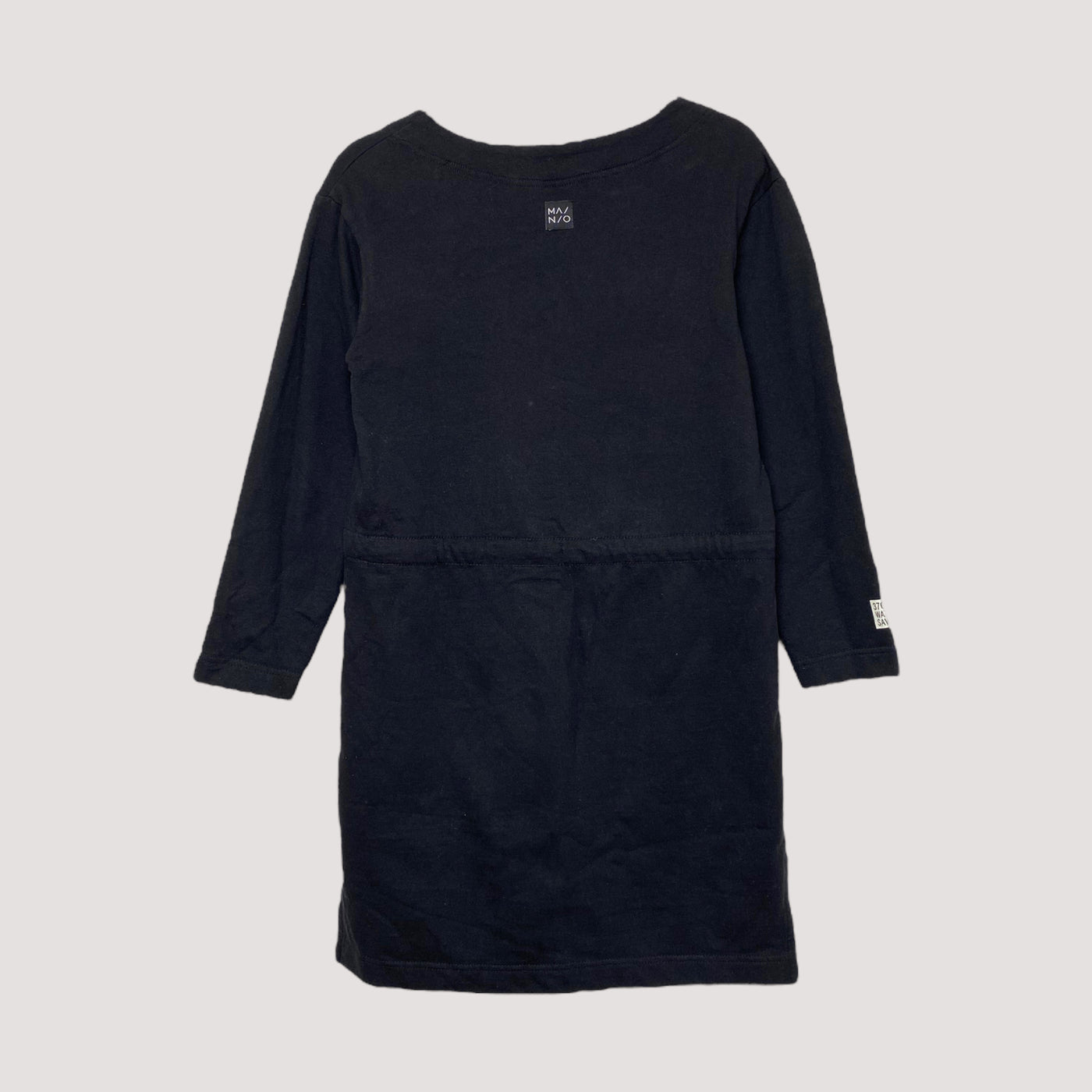 basic sweat dress, black | 146/152cm