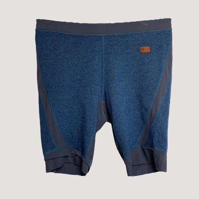 Röyk base layer shorts, slate grey/petrol | men M