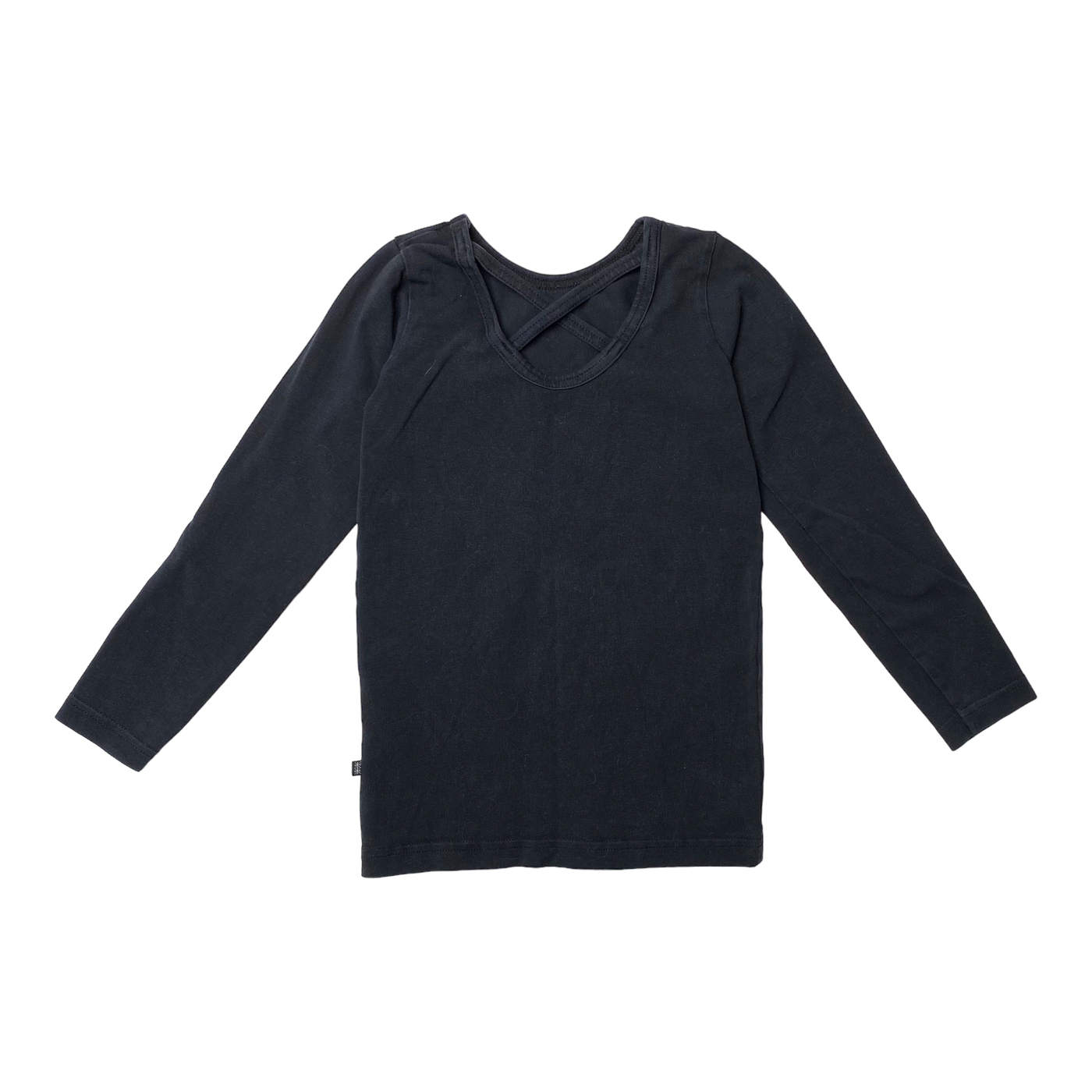 Kaiko cross shirt, black | 110/116cm