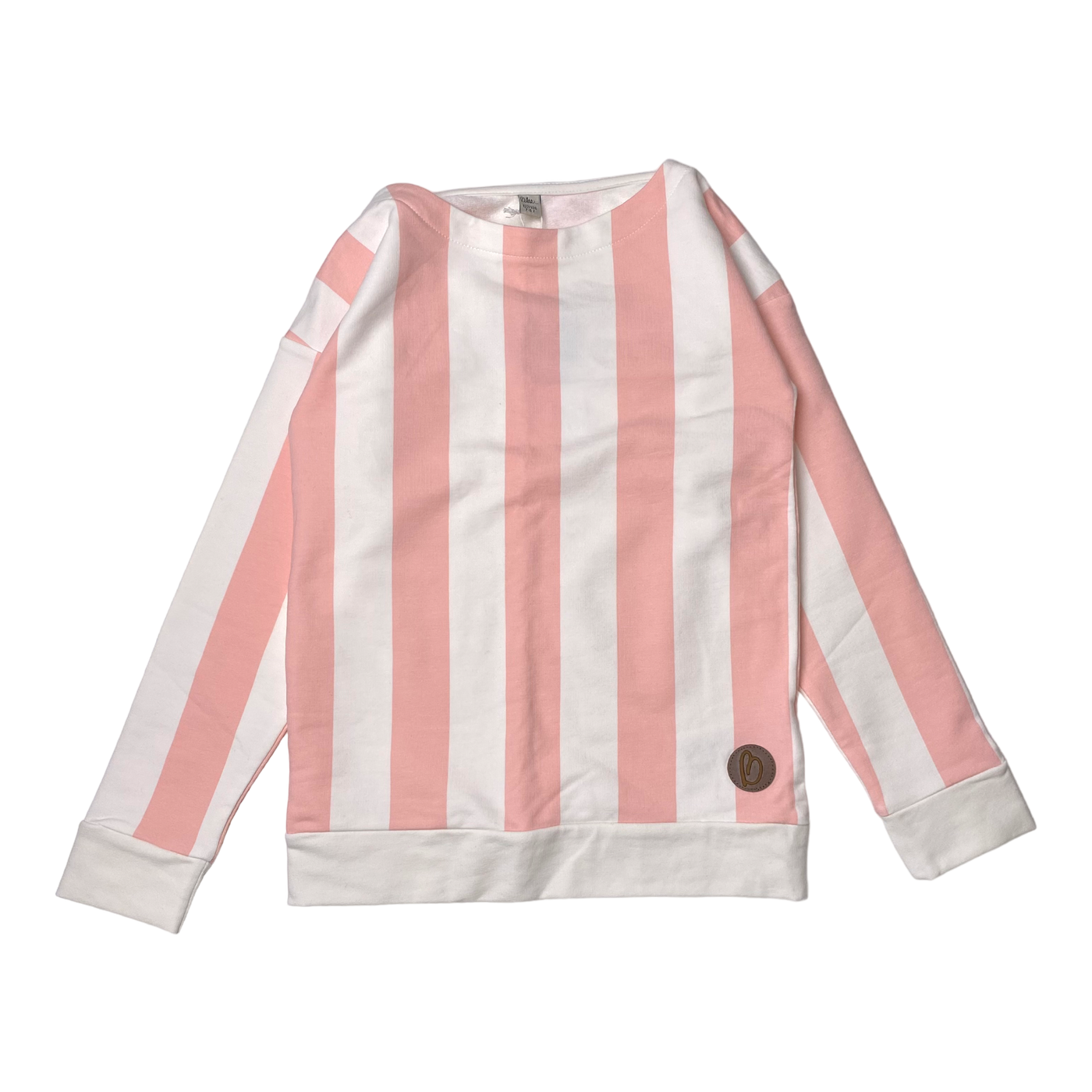 Blaa sweatshirt, stripes | 122/128cm