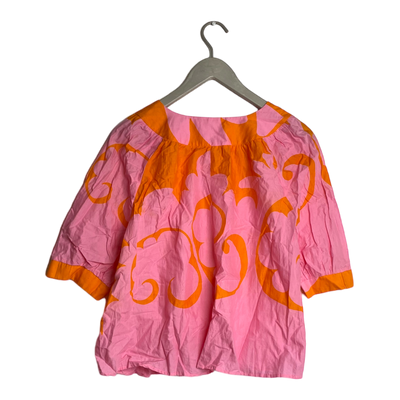 Marimekko blouse, pink/orange | woman 36