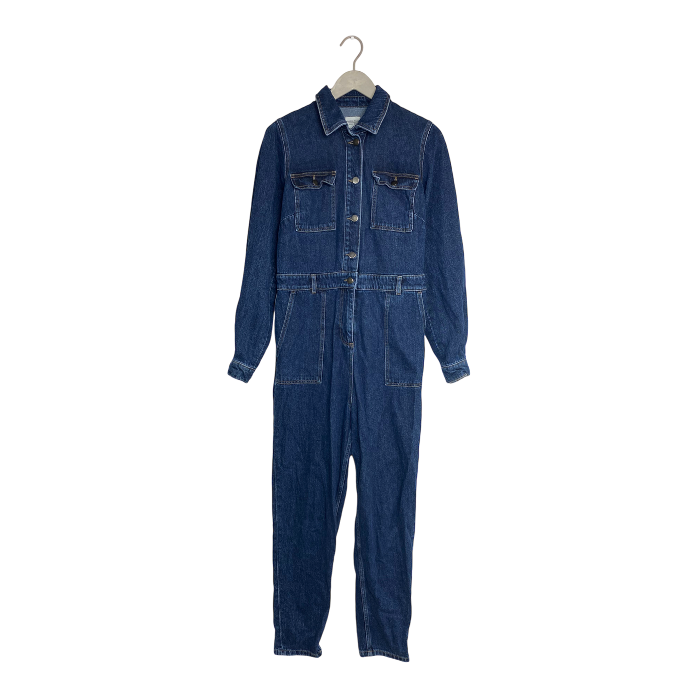 People Tree denim boilersuit, indigo | woman M