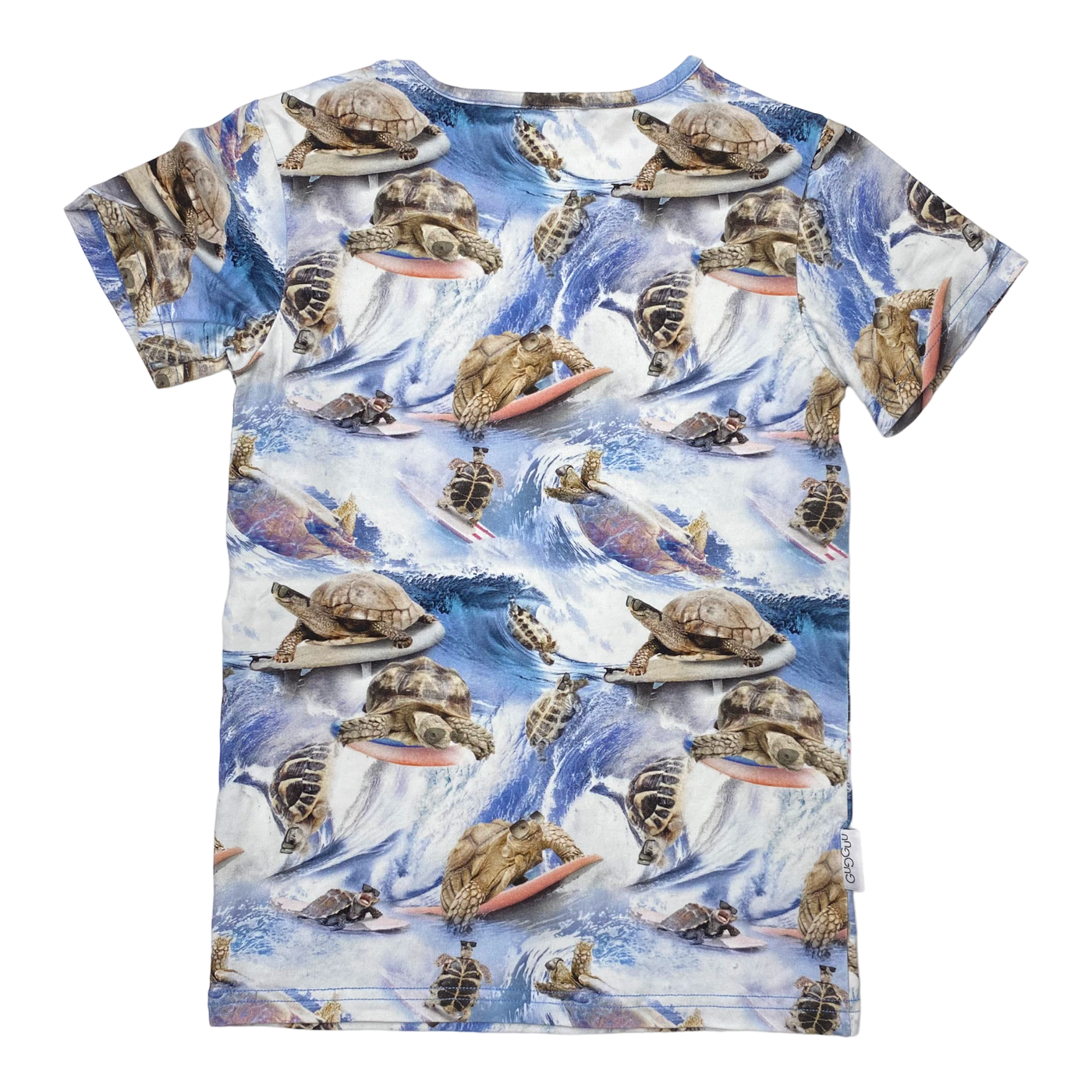 Gugguu t-shirt, surfing turtle | 128cm