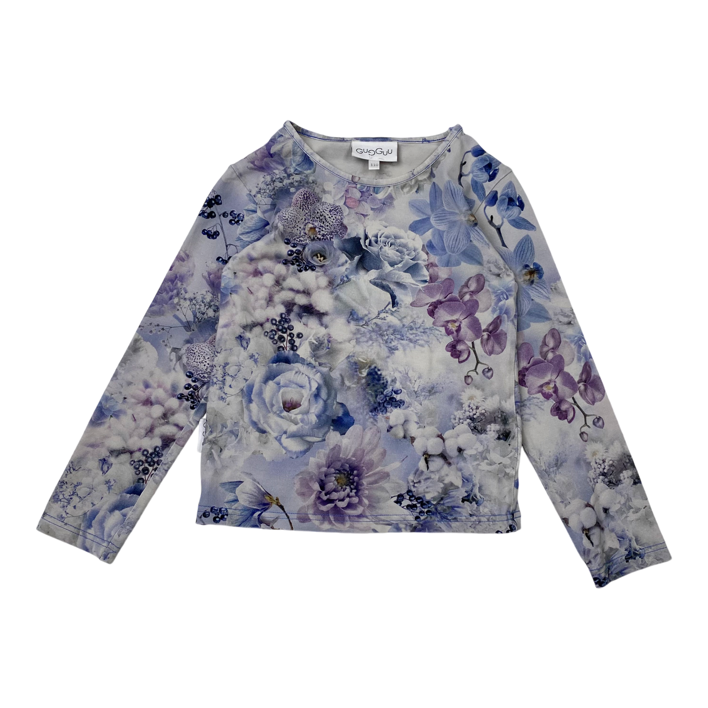 Gugguu shirt, flowers | 110cm