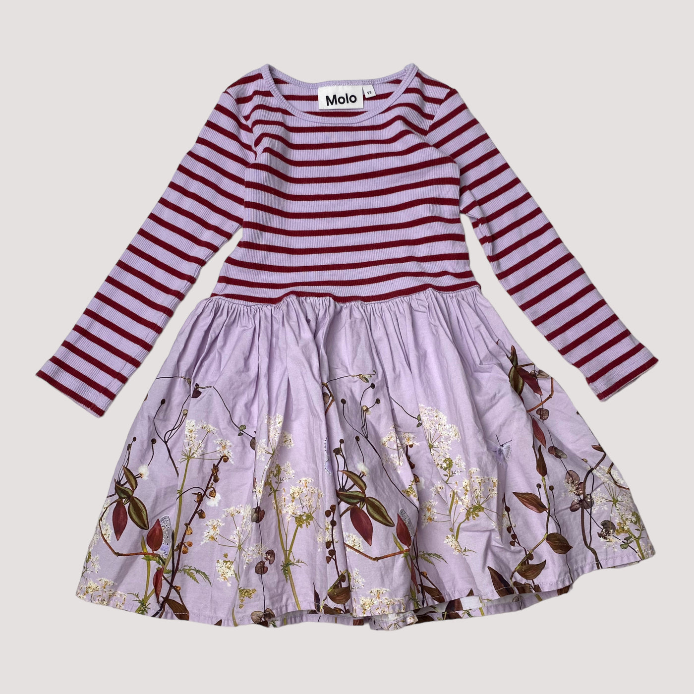 woven dress, dried flora | 98cm
