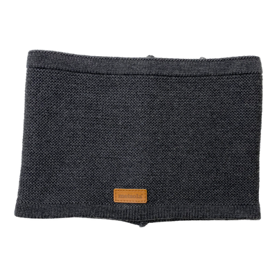 Metsola knitted merino tube scarf, grey | onesize