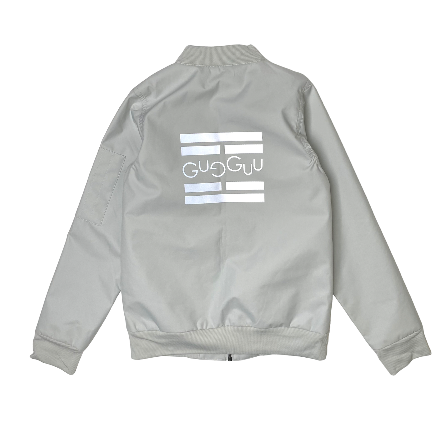 Gugguu bomber jacket, platinum | 134cm