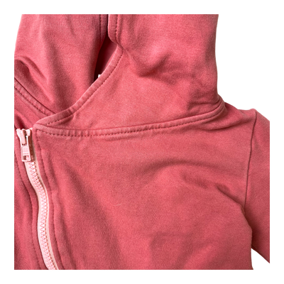 Gugguu sweat jumpsuit, salmon pink | 68cm