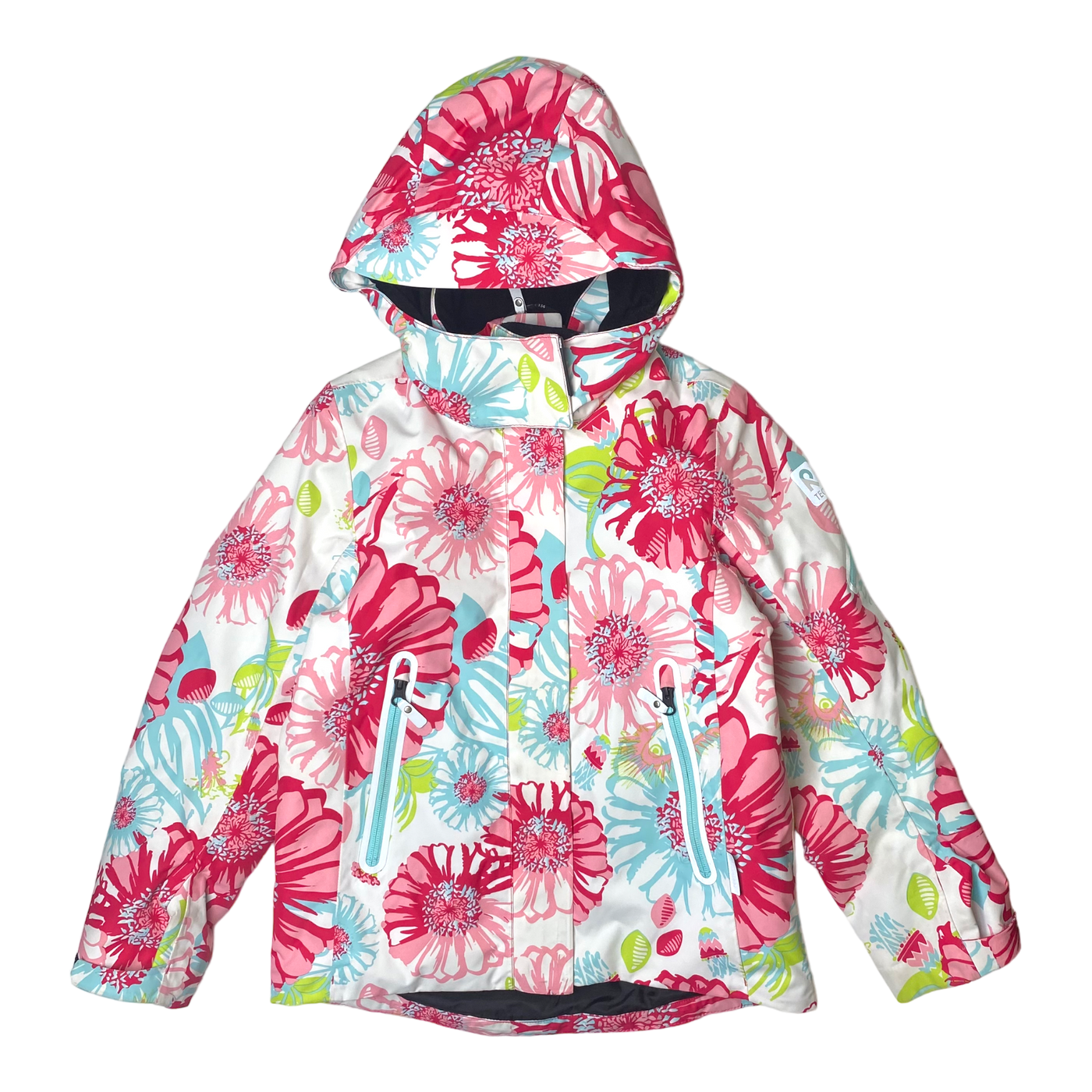 Reima roxana winter jacket, flowers | 134cm