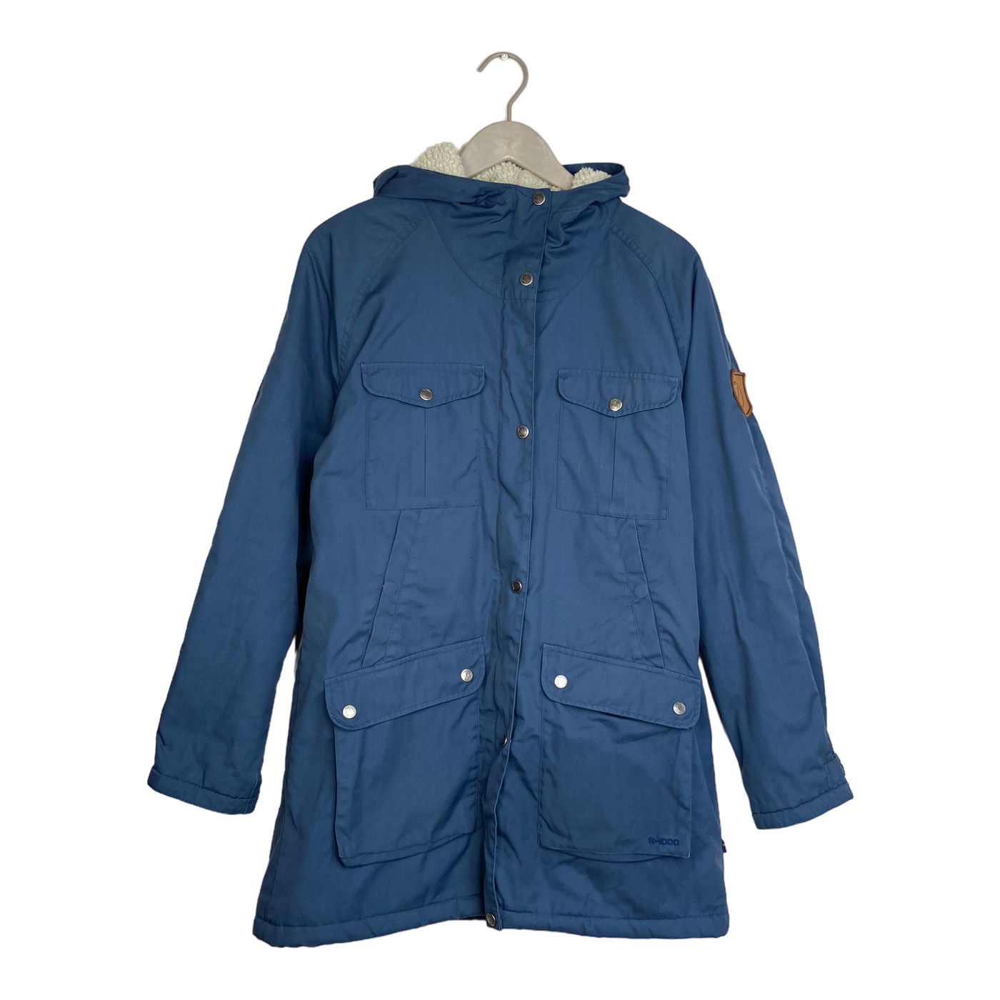 Fjällräven Greenland G-1000 winter parka, royal blue | woman M