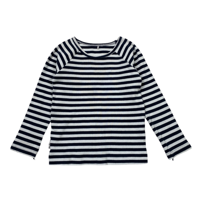 Metsola rib shirt, stripes | 104cm