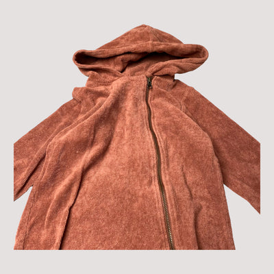 terry jumpsuit, brown | 86/92cm