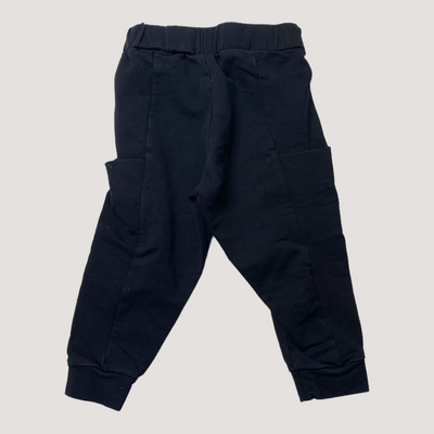 Papu sweat pants, black | 74/80cm