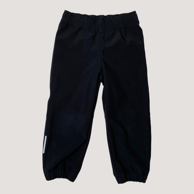 Reima soft shell pants, black | 98cm