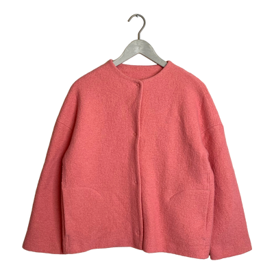 Papu wool jacket, pink | woman S