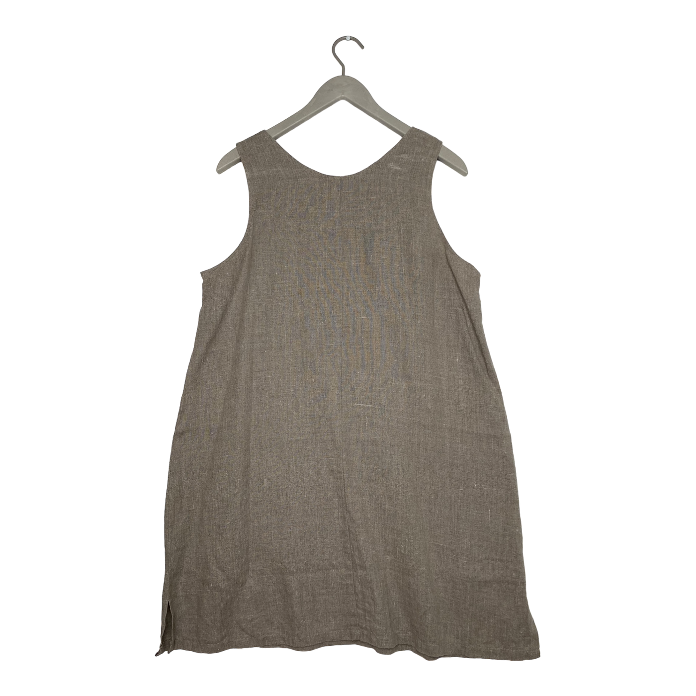 Bypias linen dress, tan | women S