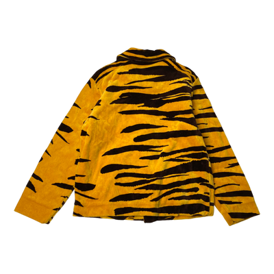 Mini Rodini velour jacket, yellow | 128/134cm