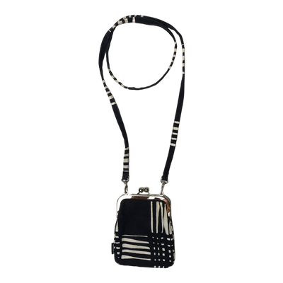 Marimekko ebony crossbody bag, black/white | onesize