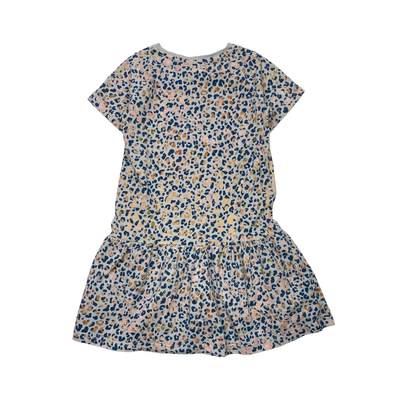 Kaiko dress, indigo leo | 110/116cm